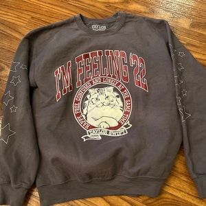 Taylor Swift I’m Feeling ‘22 Crewneck Sweatshirt Graduation Collection - Med